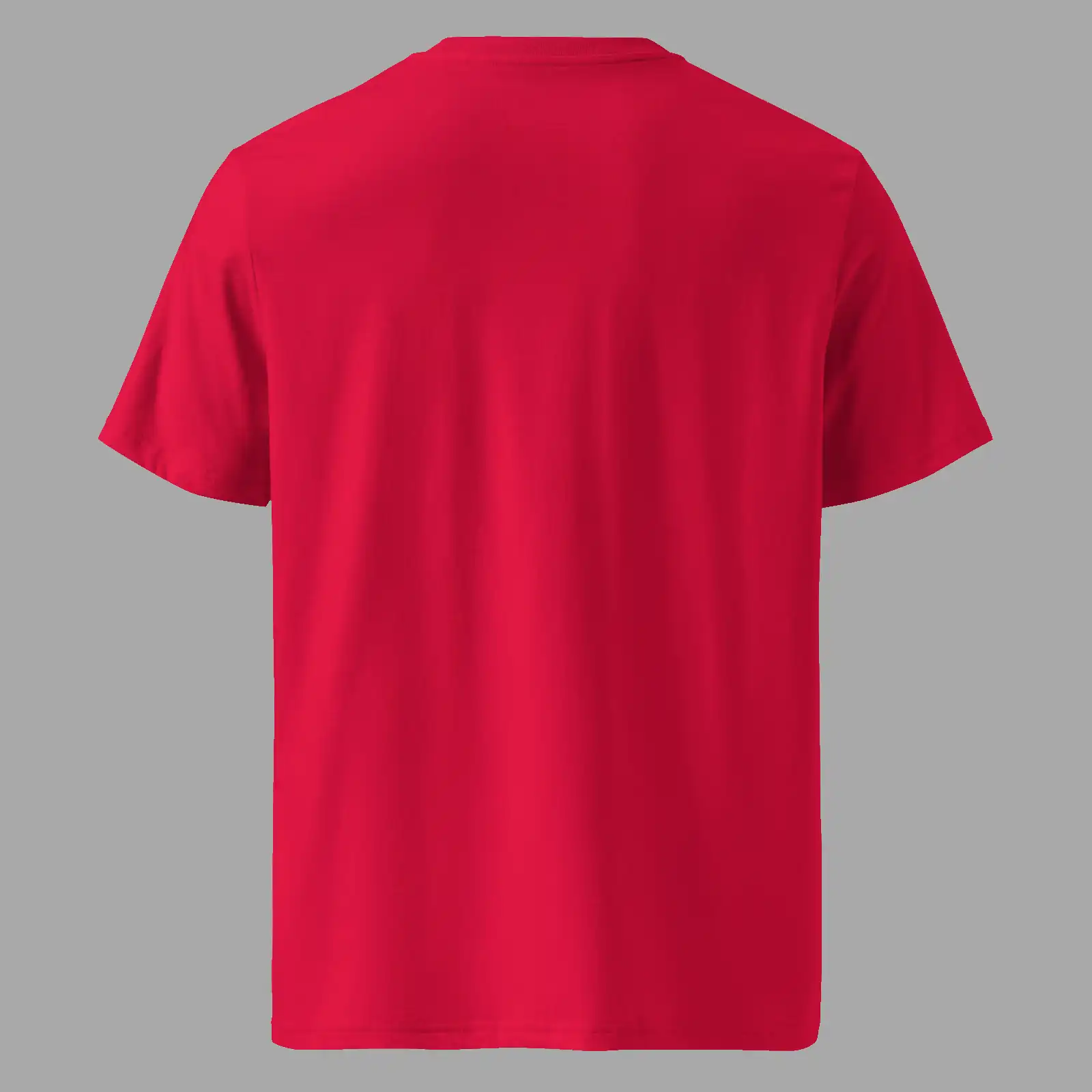 Unisex Organic Cotton T-Shirt Cauldron Angel Red - Image 2