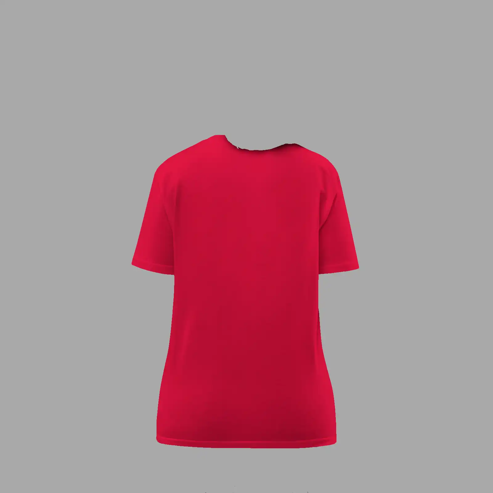 Unisex Organic Cotton T-Shirt Cauldron Angel Red - Image 4