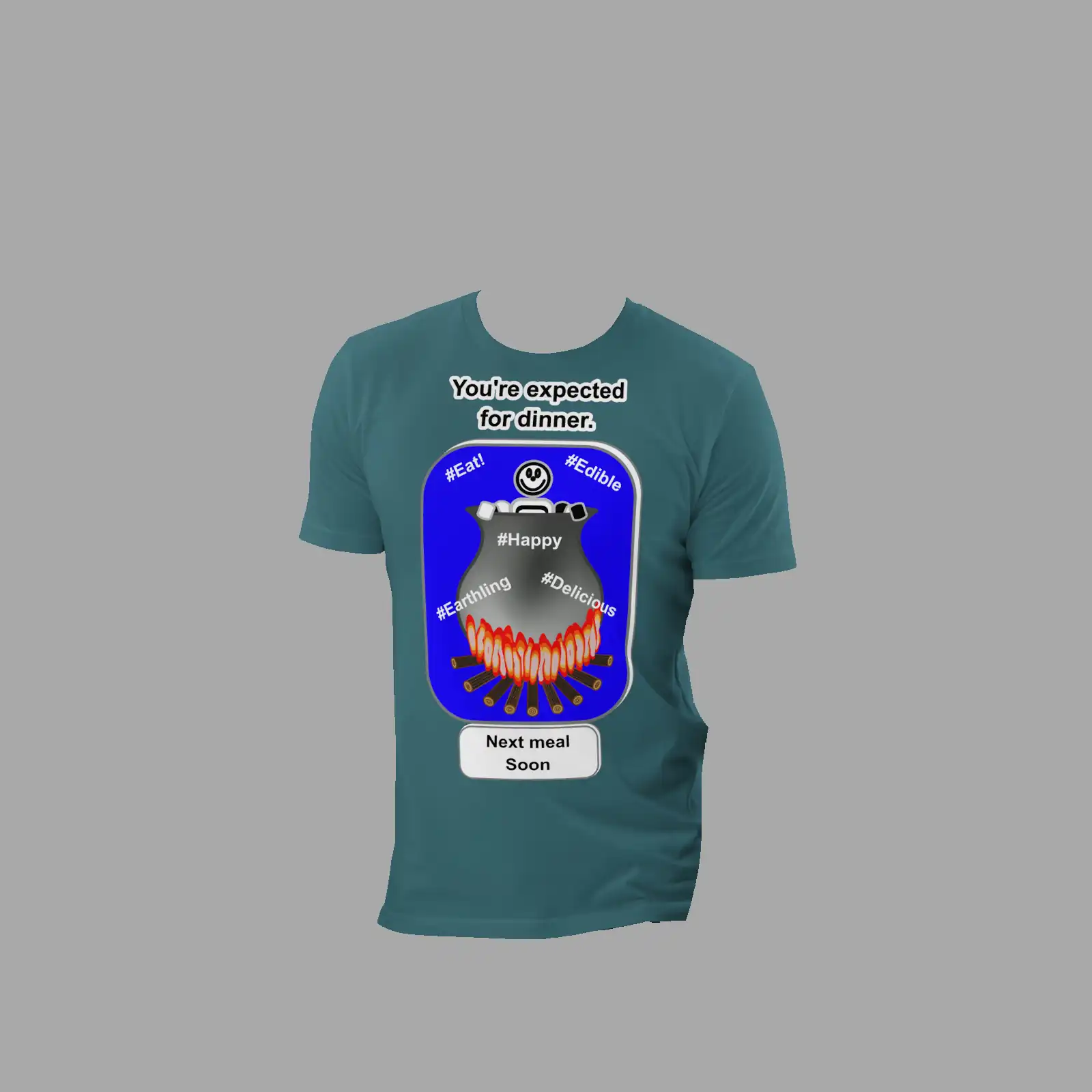 Unisex Organic Cotton T-Shirt Cauldron Martian Stargazer - Image 3