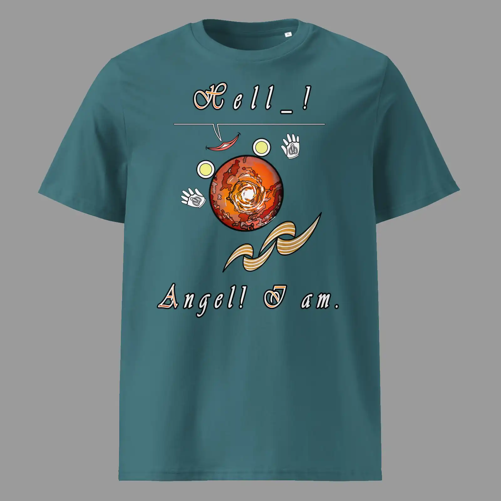 Unisex Organic Cotton T-Shirt Hello Angel Stargazer
