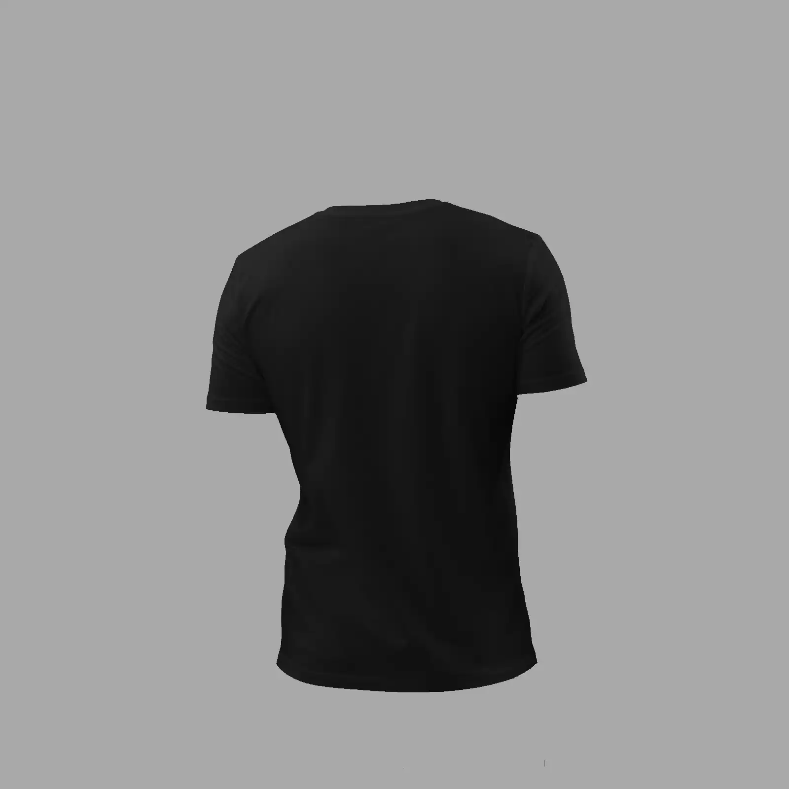 Unisex Organic Cotton T-Shirt Hello Martian Black - Image 4